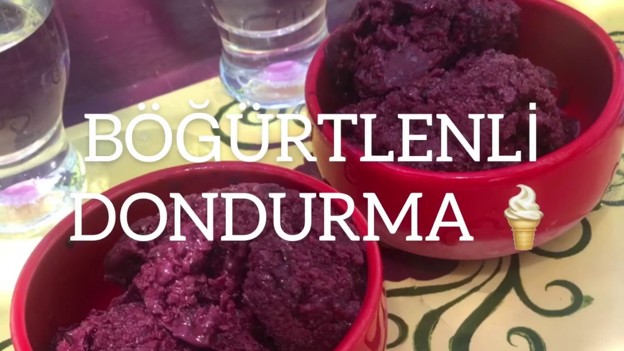 Böğürtlenli Dondurma  #böğürtlenlidondurma #sorbe tadında | Organik dondurma yapalım #dondurma
