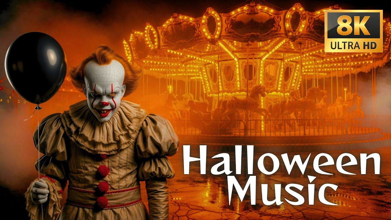 Halloween 2025 🎃 Haunted Pumpkin Village 👻 Relaxing Spooky Background Music for Calm Sleep Bliss