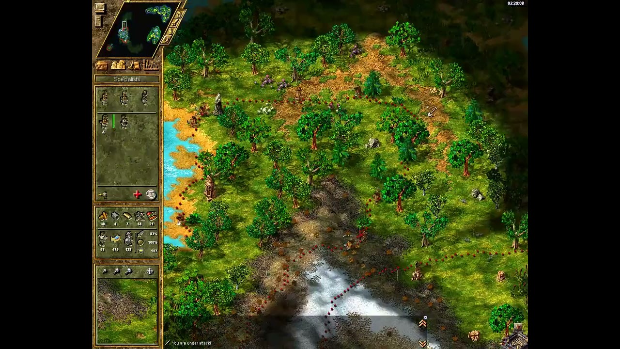 Settlers 4 Dark Tribe campaign Mission 12 part 2 - no exploits - normal level difficulty
