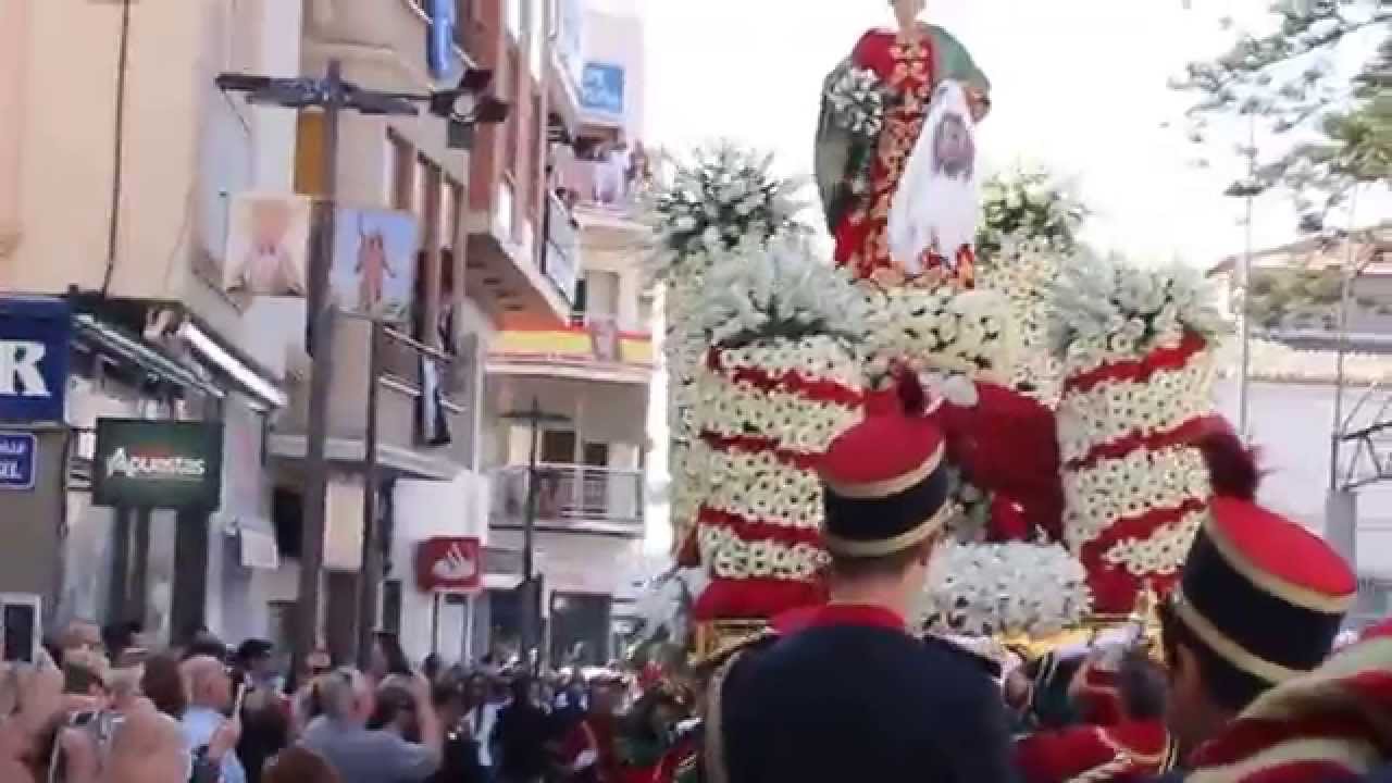 La Verónica es bailada por el Paso Colorao de Alhama de Murcia