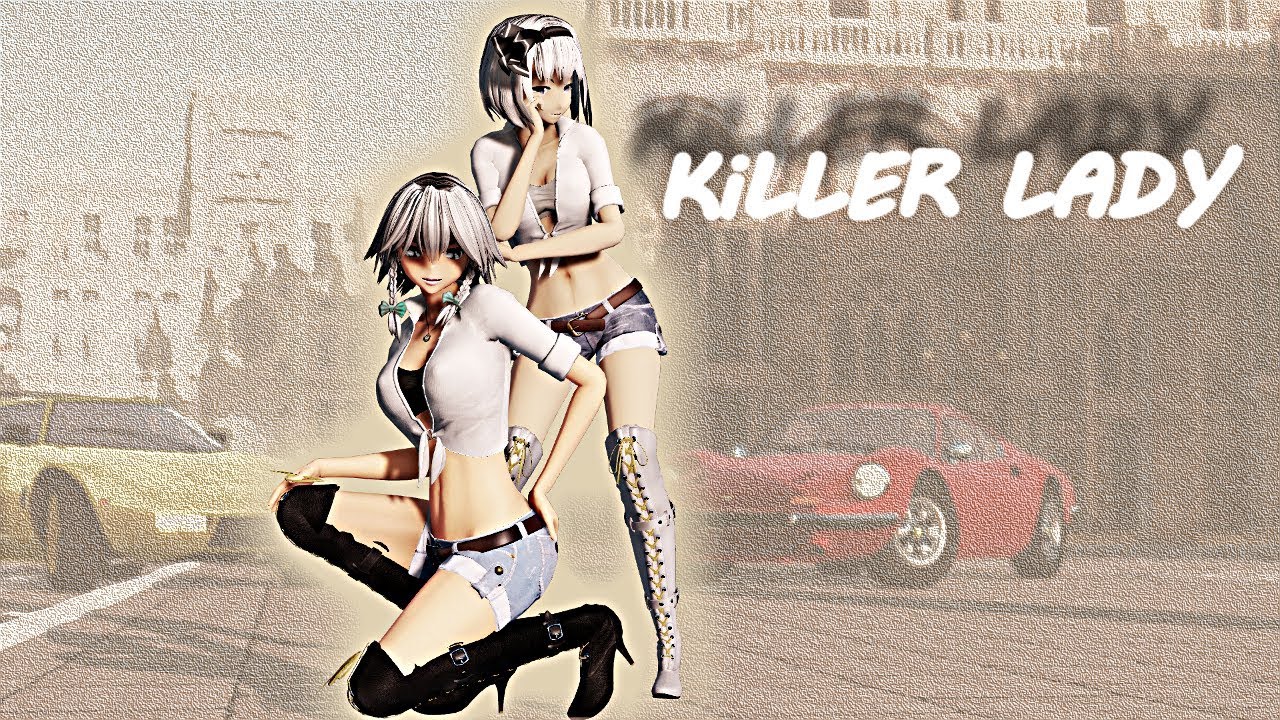 【東方MMD】KiLLER LADY 咲夜・妖夢