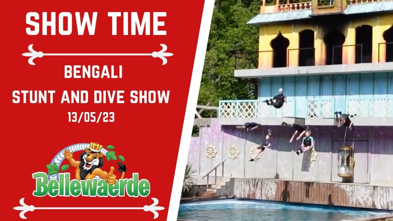 bengali stunt and dive show @ Bellewaerde