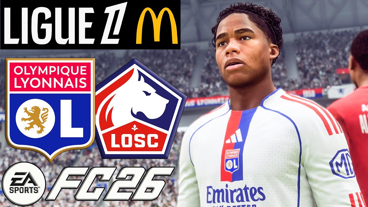 Olympique Lyonnais vs Lille OSC | Ligue 1 | 01 Février 2026 | FC 26