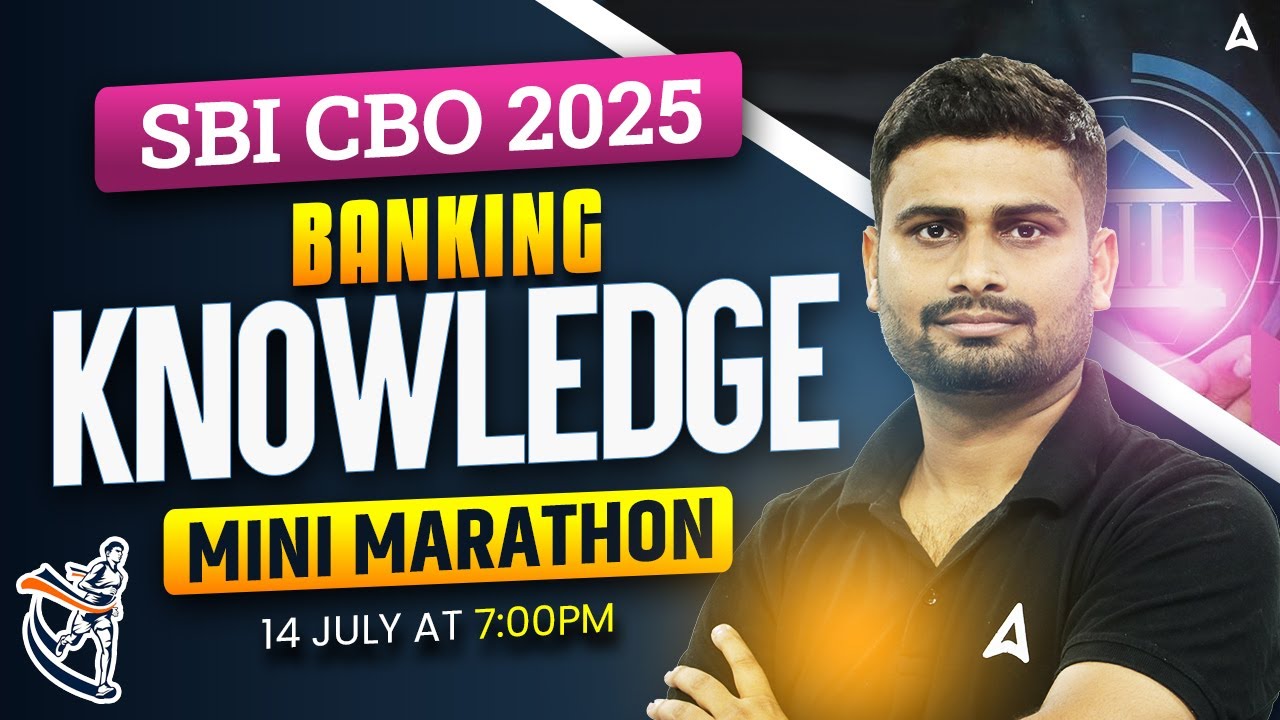 SBI CBO 2025 | Banking knowledge Mini Marathon | By Vaibhav Srivastava