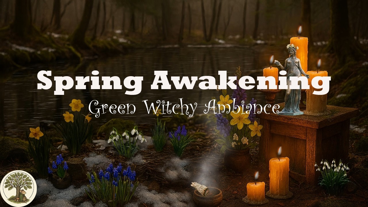 Spring Awakening 🐑 Imbolc Feelings 🕯️Green Witchery🌱 Meditation