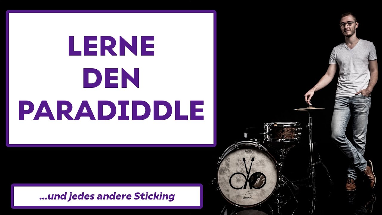 Paradiddle lernen - 2022 | Schlagzeug lernen mit Dennis Berg