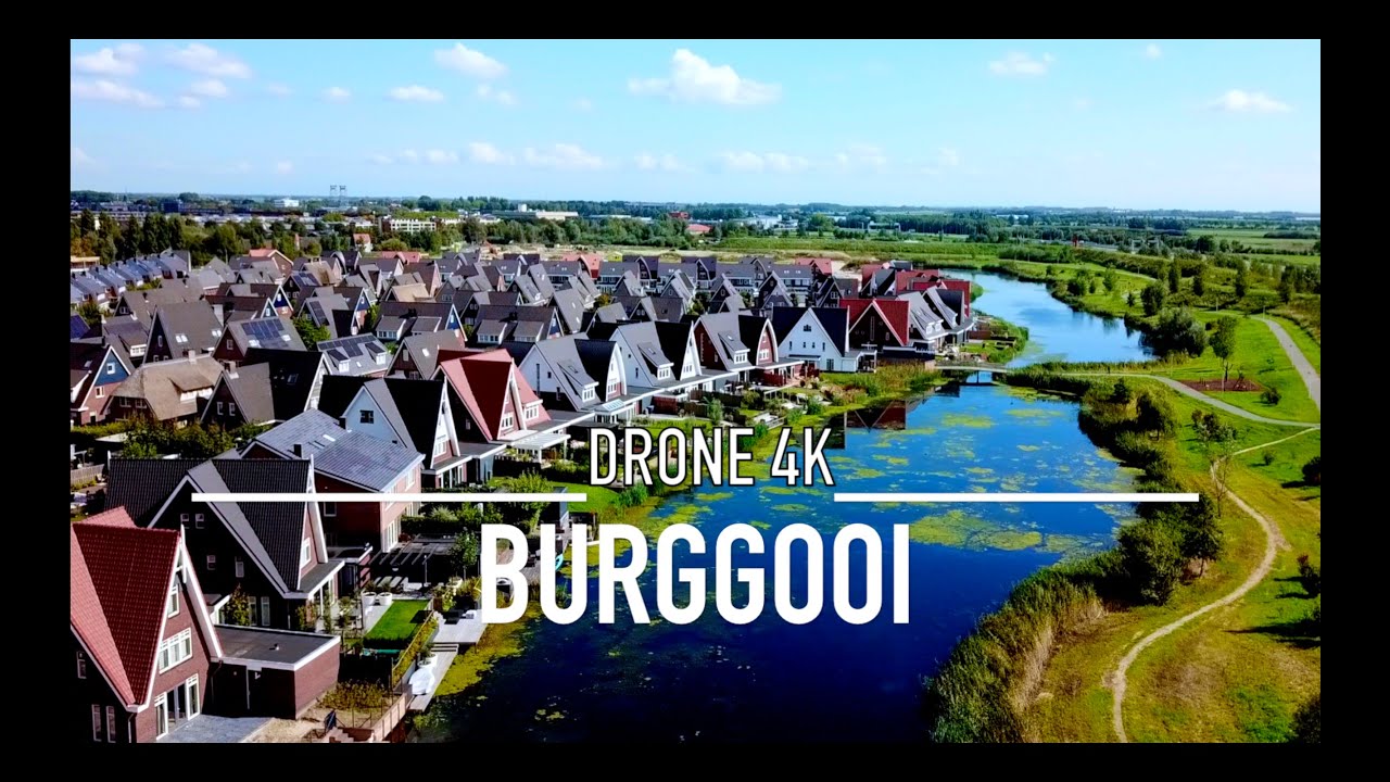ALPHEN BURGGOOI Aerial Drone 4K Holland Ultra HD