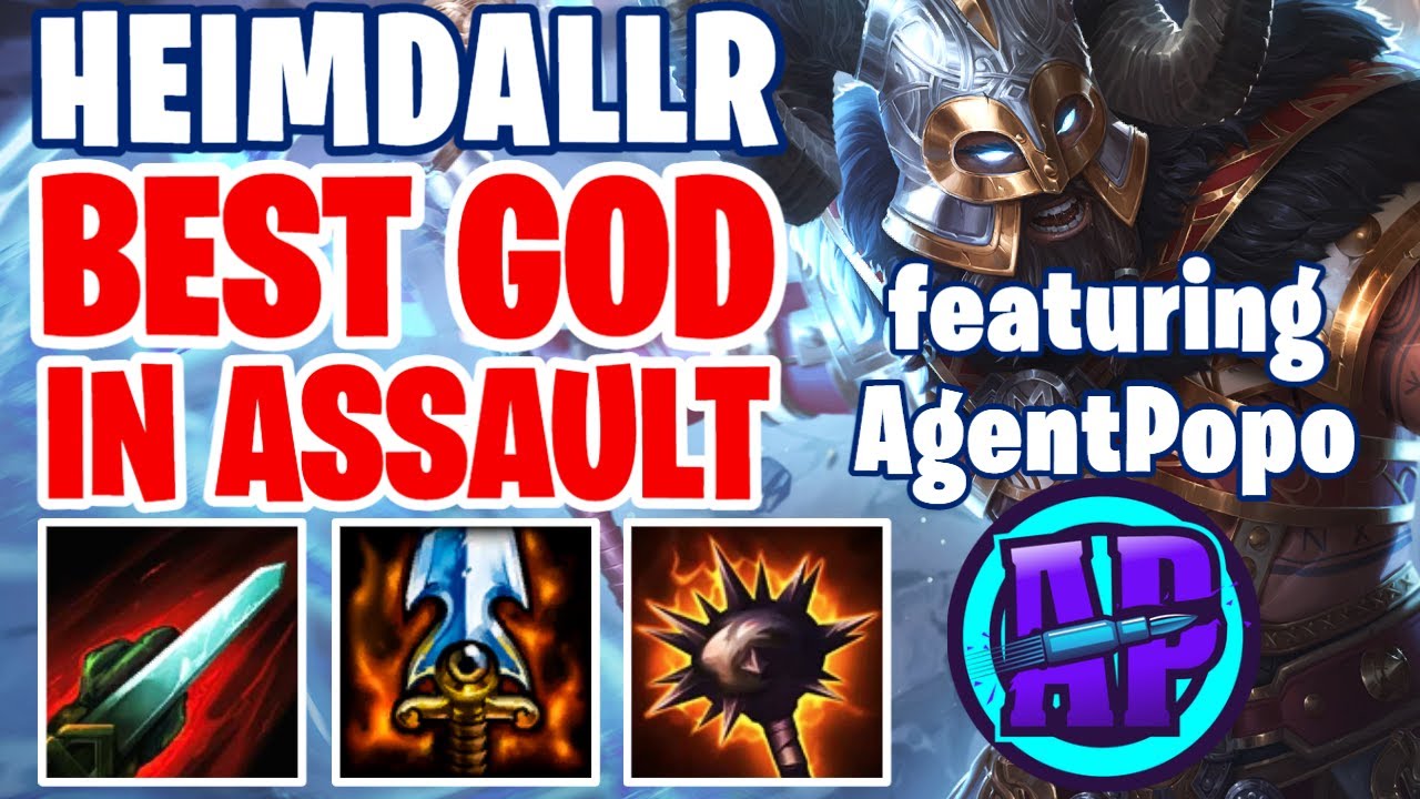 20 KILL VIBES & MUSIC HEIMDALLR SMITE GAMEPLAY ft. AgentPopo