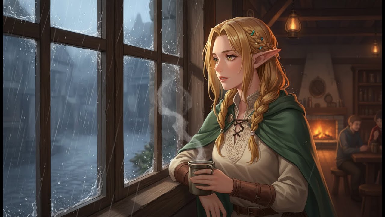 Medieval Tavern Fantasy Music 🍺 D&D Celtic Ambience for Sleep & Focus
