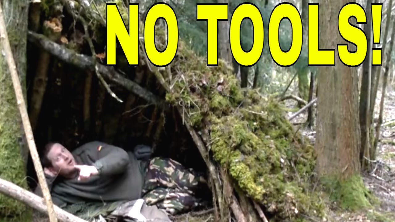 Primitive Survival Shelter, Full Build