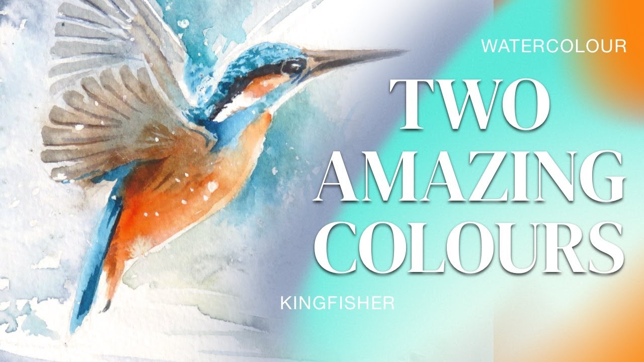 Two kingfisher colours you can't do without