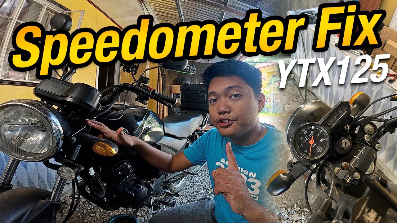 Yamaha YTX 125 Speedometer fix! Paano ayusin?