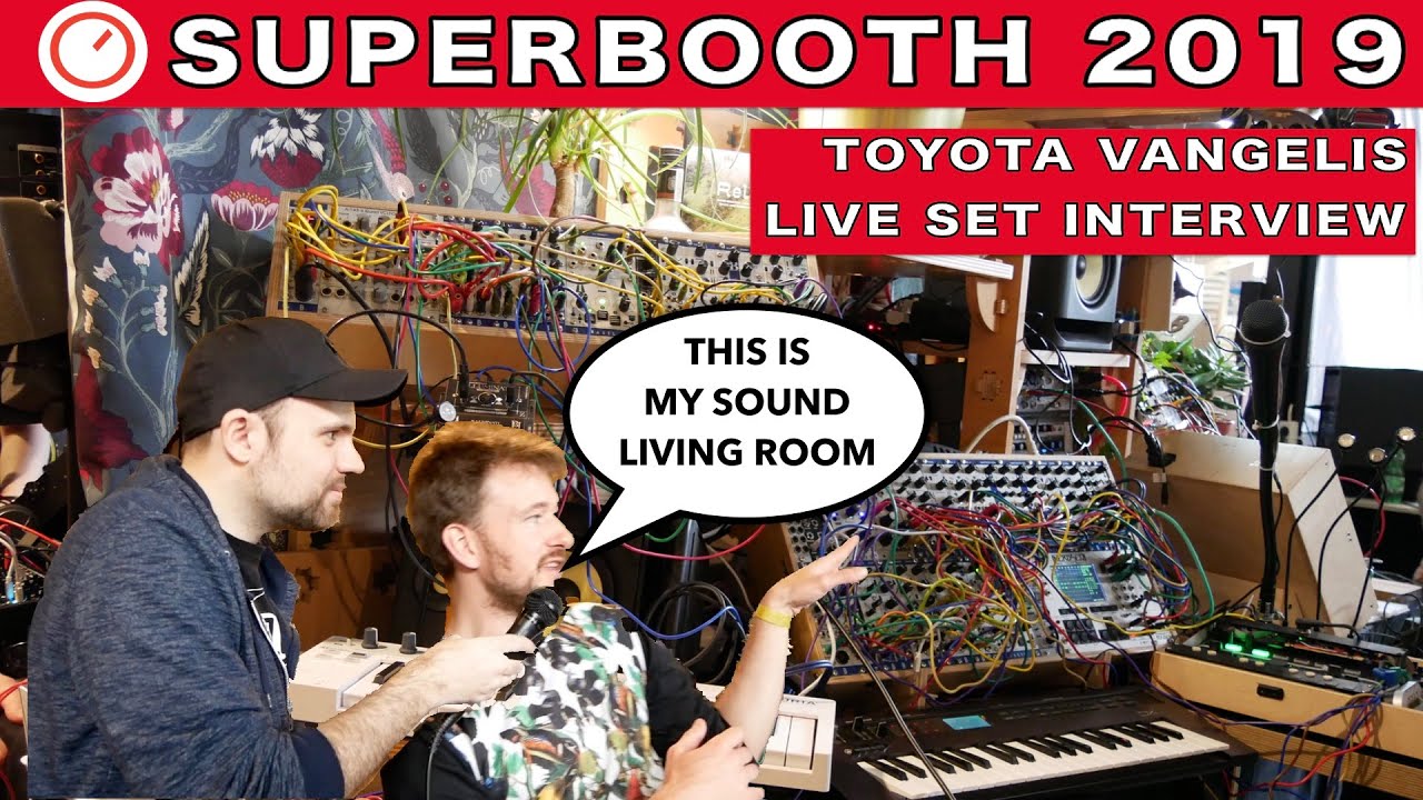 A Tour of Toyota Vangelis (Bastl Instruments) Sound Living Room | Superbooth 2019 | SYNTH ANATOMY