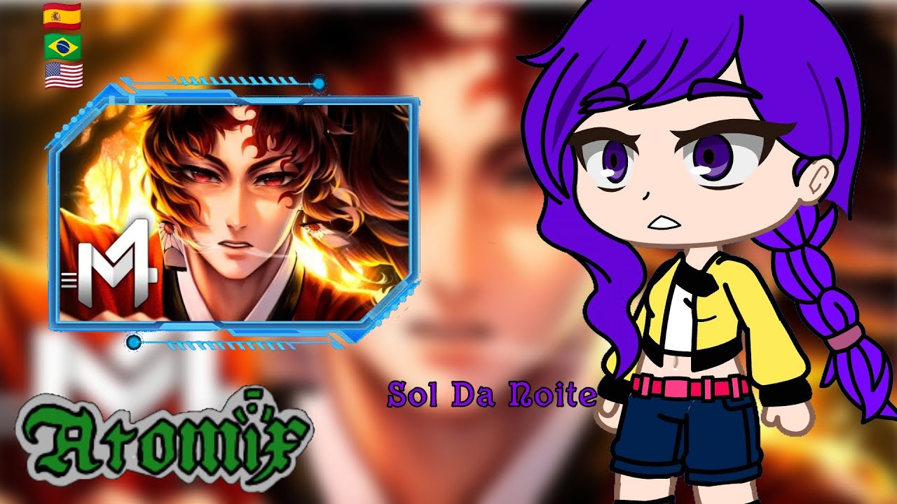 🇪🇸/🇧🇷/🇺🇲|Sol Da Noite| Huntrix react a Yorichi |@M4rkim| Demon Slayer 