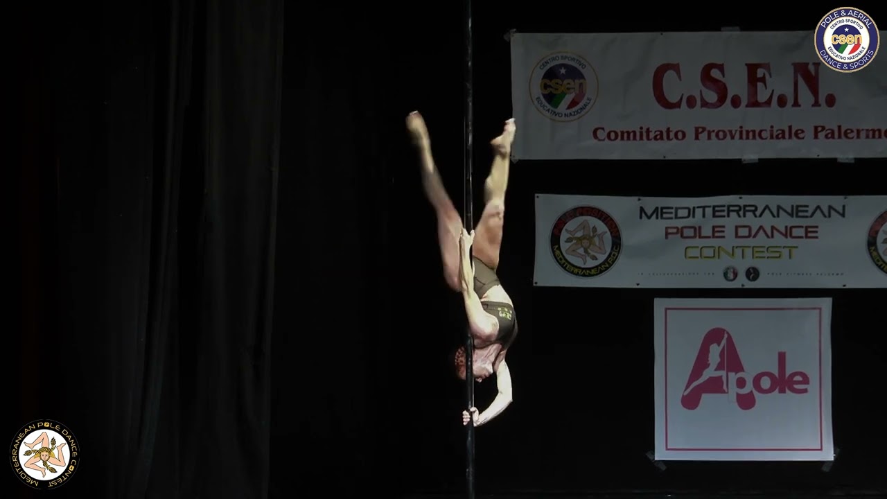 1°posto mpdc pole dance u40 emergenti Chiara Crivello