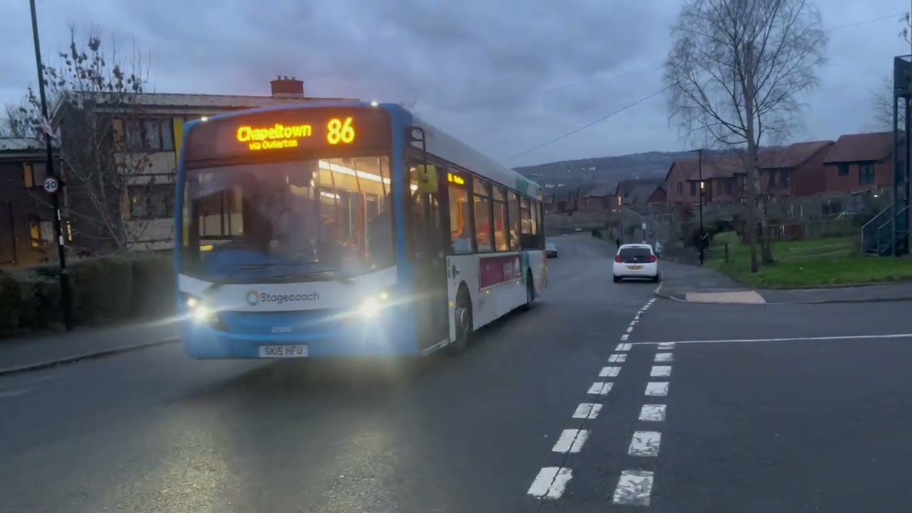 *DEAD + LIMP MODE* STAGECOACH YORKSHIRE ADL/TRANSBUS ENVIRO 300 27232 SK15 HFU