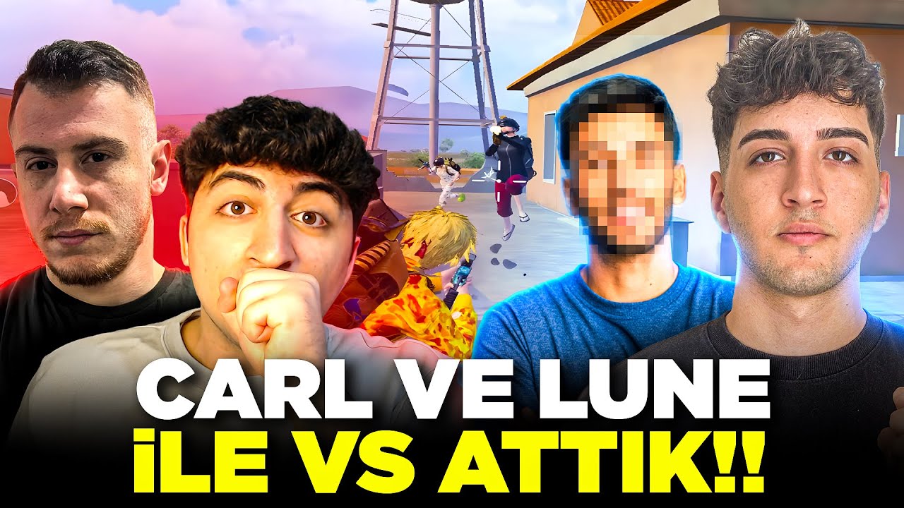 CARL VE LUNE İLE 2v2 ATTIK! TAVALADIM! PUBG Mobile