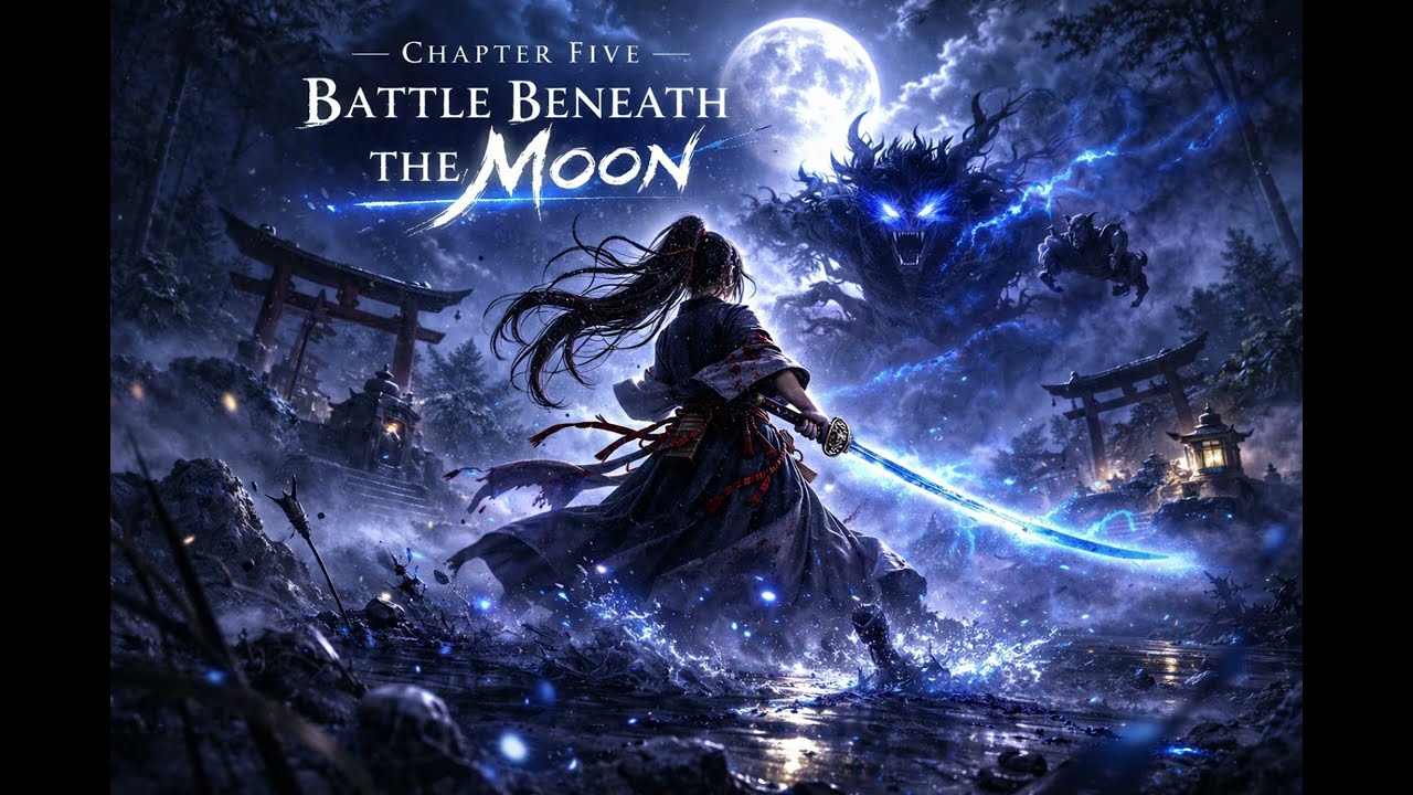 Chapter Five: Battle Beneath the Moon | Epic Shamisen Battle BGM