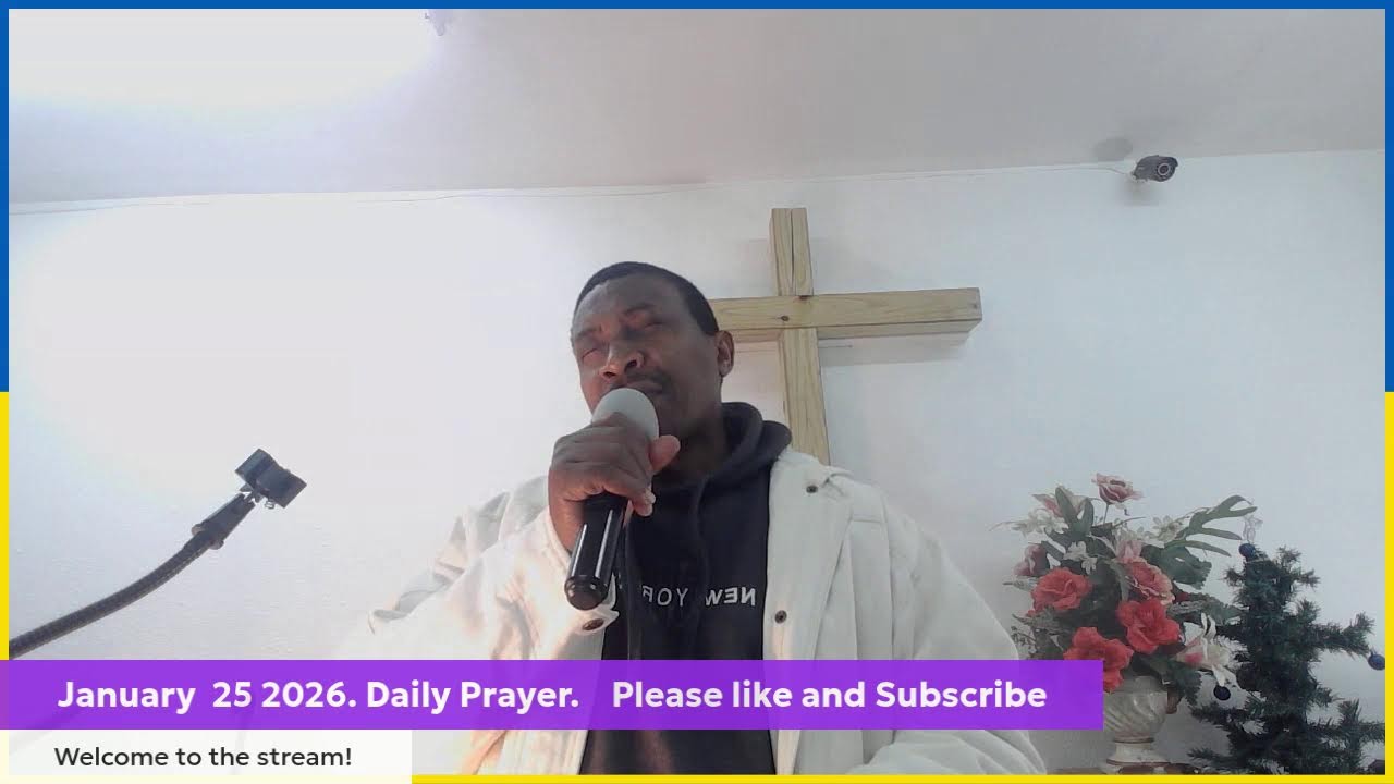 Sunday Morning Prayer January 25  2026