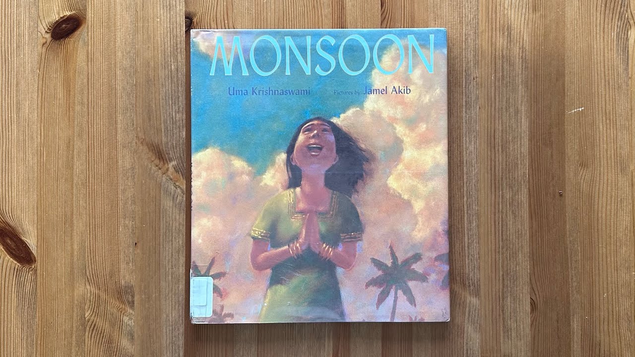 Ash reads Monsoon by Uma Krishnaswami illustrated by Jamel Akib