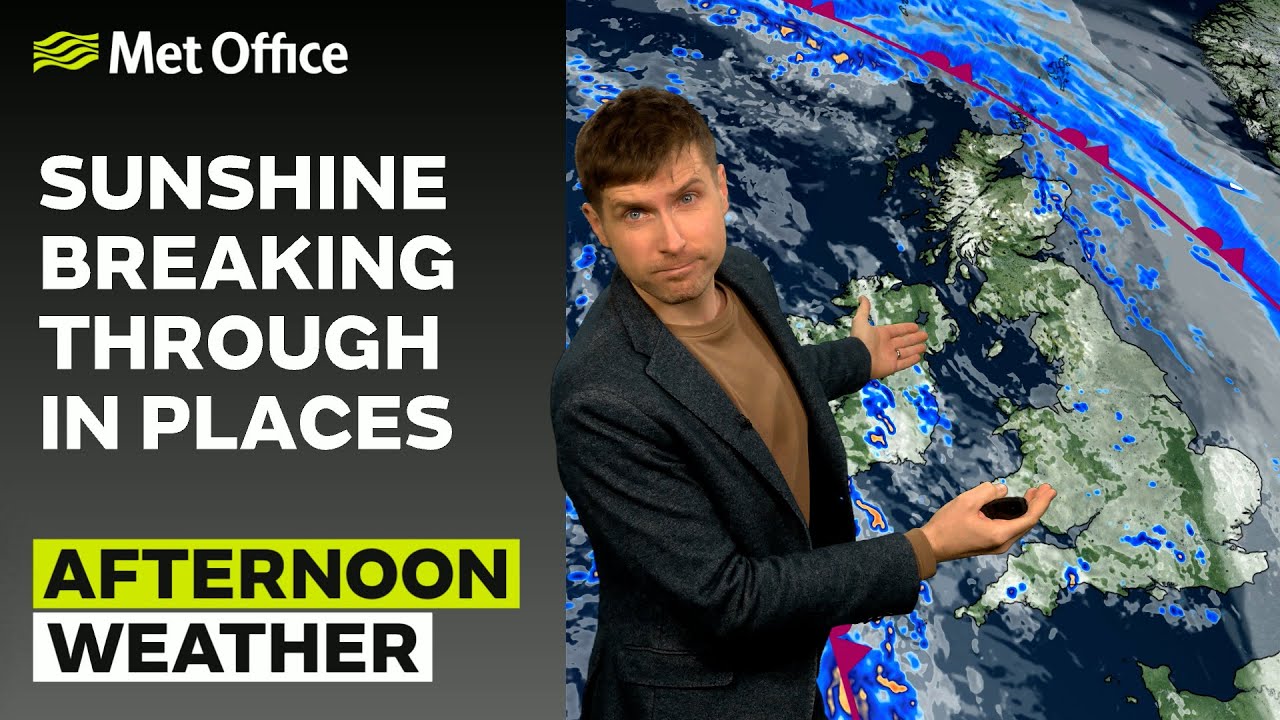 28/01/2026 - Sunny breaks in cloud - Afternoon Weather Forecast UK – Met Office Weather