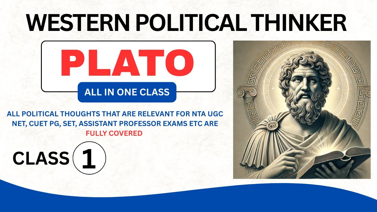 &ldquo;PLATO COMPLETE POLITICAL THOUGHT FOR NTA UGC NET, CUET PG, BA, MA, SET EXAMS &ASSISTANT PROFESSOR &rdquo;