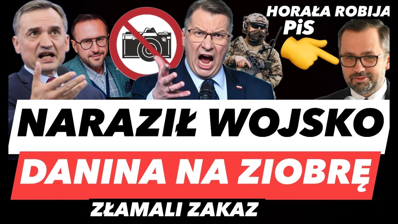 ZŁAMAŁ ZAKAZ❗️Czarnek naraził zakład zbrojeniowy | CYRK w PiS &ndash; Horała wyśmiał Bochenka