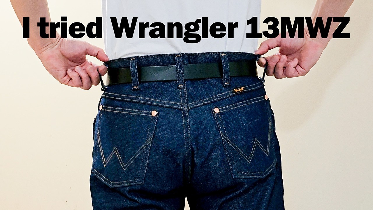 Wrangler Men's 13MWZ Cowboy Cut Original Fit Jeans | First Impression Review & Try On