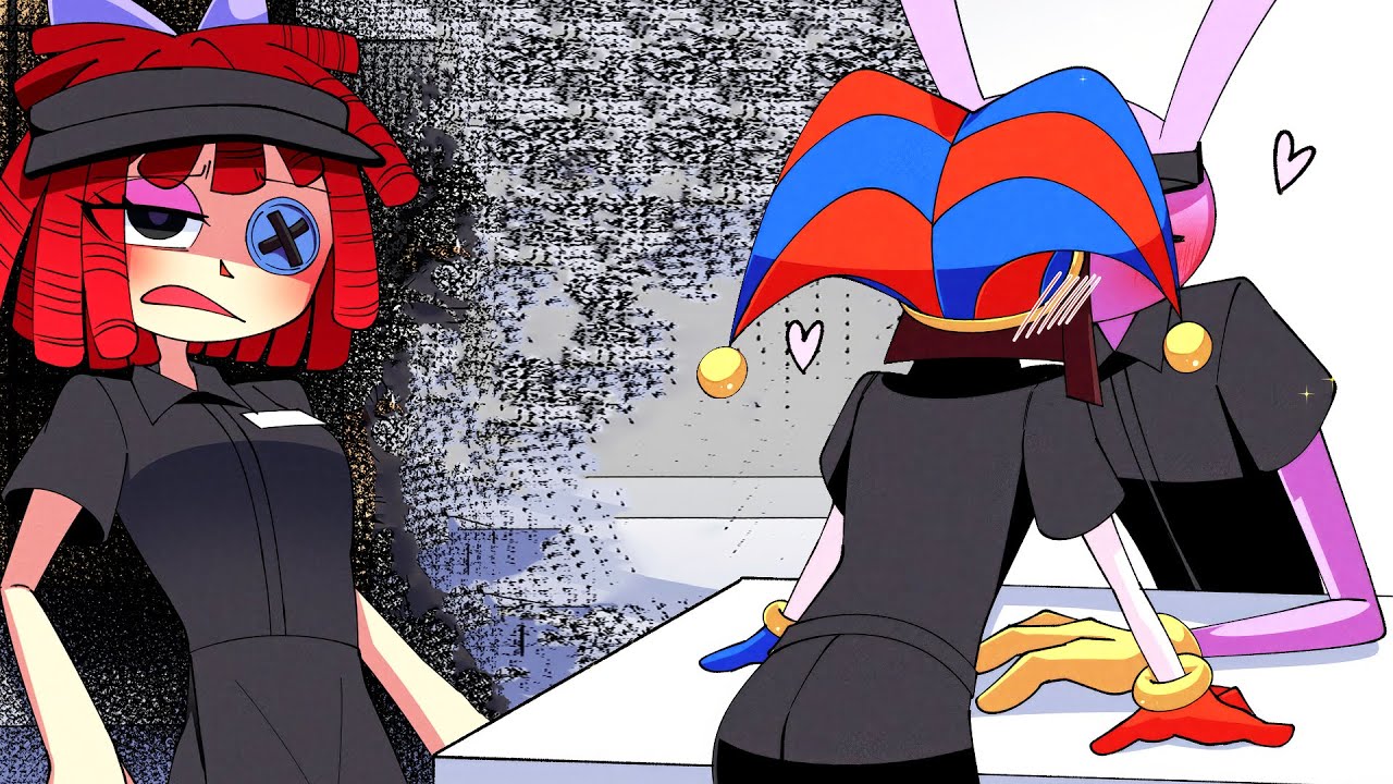 Jealousy 😱 | Jax x Pomni | The Amazing Digital Circus Comic | TADC | Ep. 4