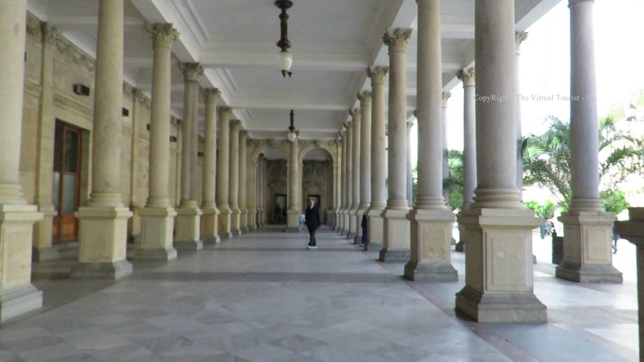 Karlovy Vary Mill Colonnade  Spa in the Czech Republic   05