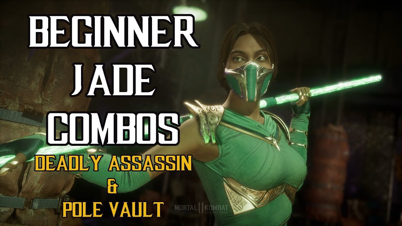 BEGINNER JADE COMBOS IN MK11 - Mortal Kombat 11 Jade Gameplay