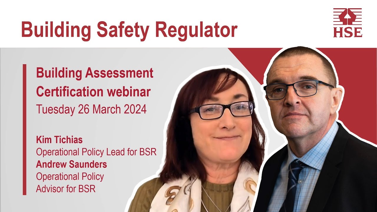 Building Assessment Certification webinar: Application, assessment and ‘all reasonable steps’