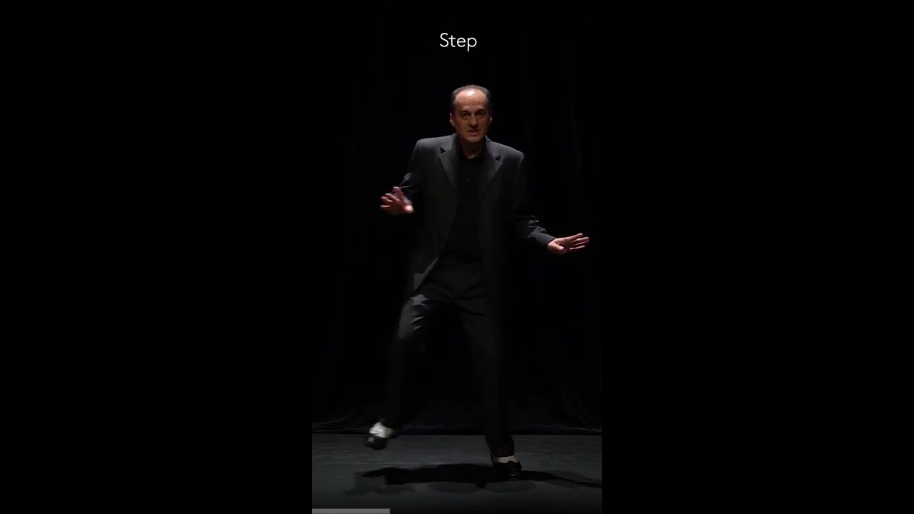 Cours d'initiation aux CLAQUETTES / Tap Dance for beginners. Fabien RUIZ chorégraphe film THE ARTIST