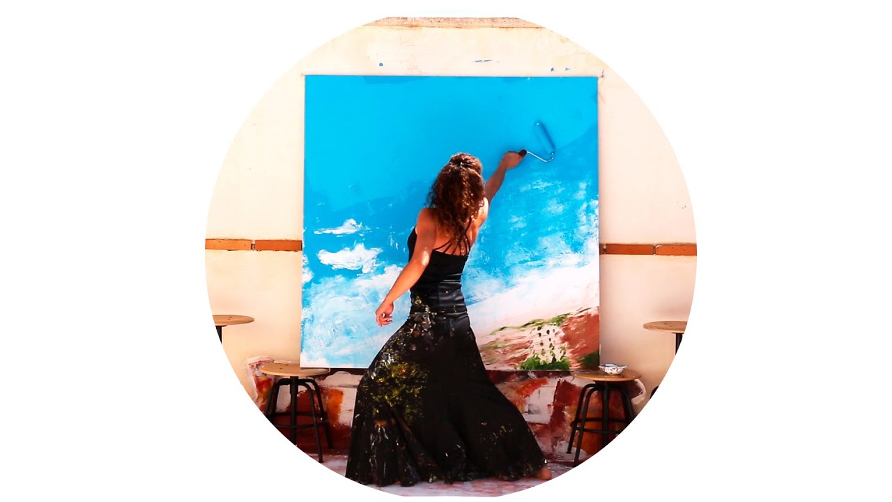 🎨 action PAINTING with DANCE 💃 A VUELO DE ALMA 🦚 Fase 1 de 4