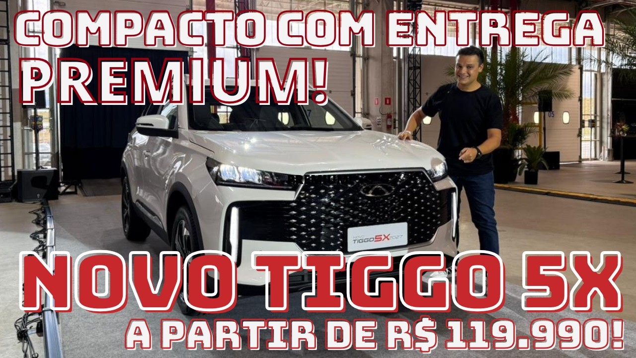 Primeiro contato: Conheça o novo Tiggo 5X 2027