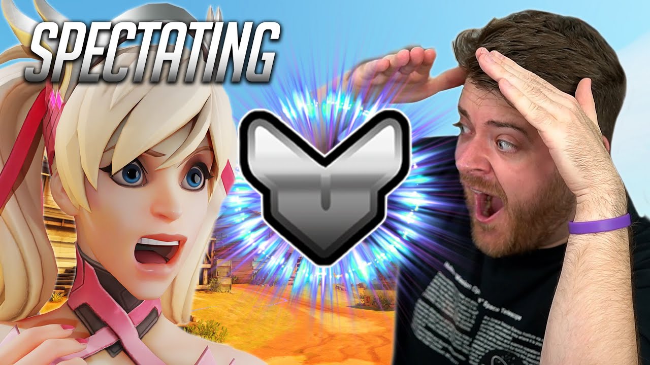 I SPECTATED A TOXIC SILVER MERCY DUO?!... Overwatch Coaching! [OverAnalyzed]