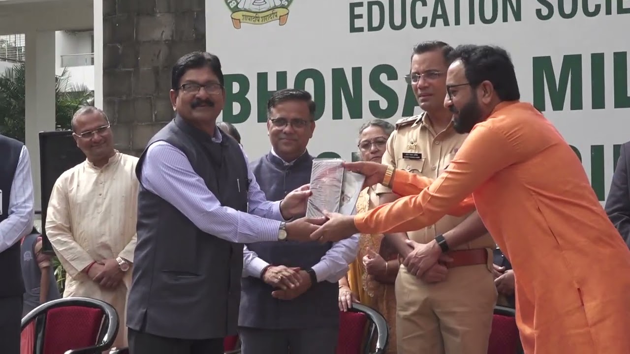 Bhonsala Military School Girls Dussehra Ashwa and Shastra Puja 2025