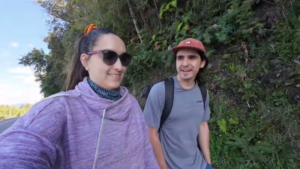 Los Riscos, Puerto Varas. Escalando “Microdosis, 5.12-“