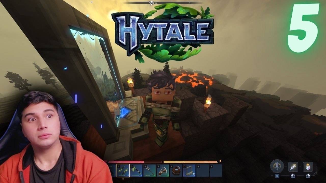 Nuevos biomas, nuevos materiales y m&aacute;s poder | Hytale | Parte 5