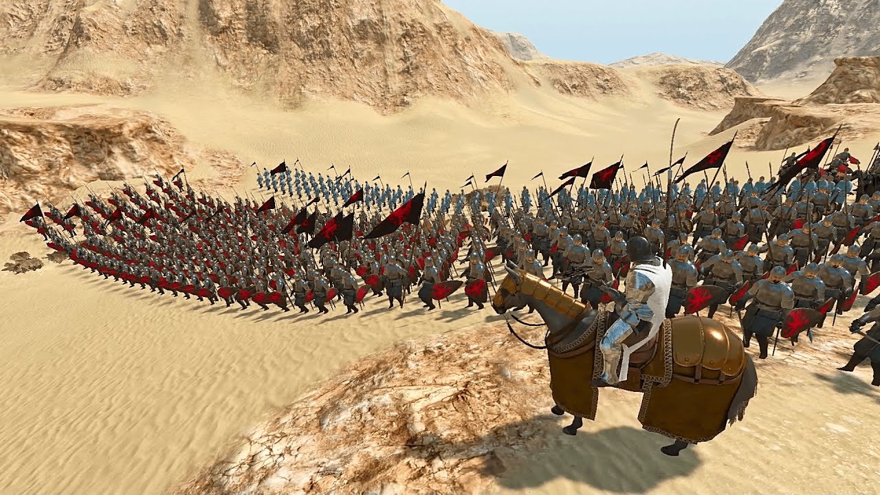 ⚔️ 500 Vale Knights vs 500 Dawnblade Army | Bannerlord
