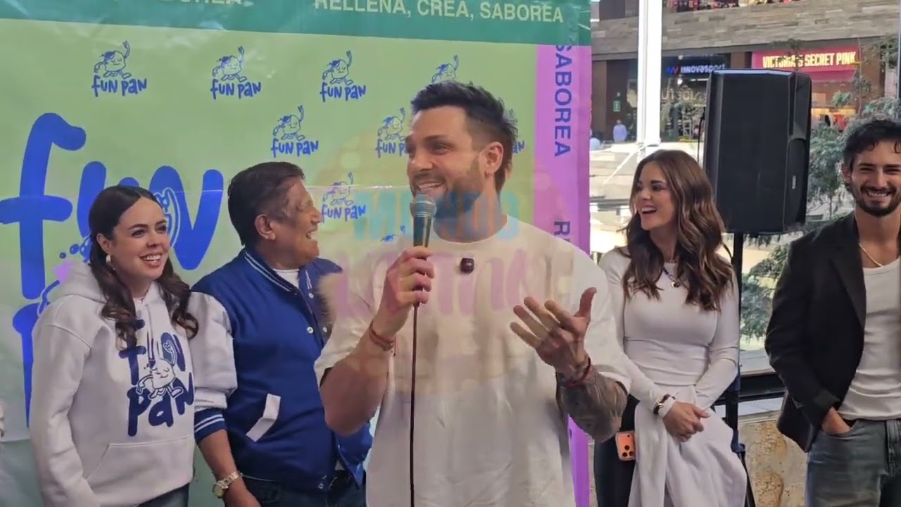 NICOLA PORCELLA DANIEL ELBITTAR EMILIO OSORIO JUAN OSORIO FUN PAN Satélite corte de listón 