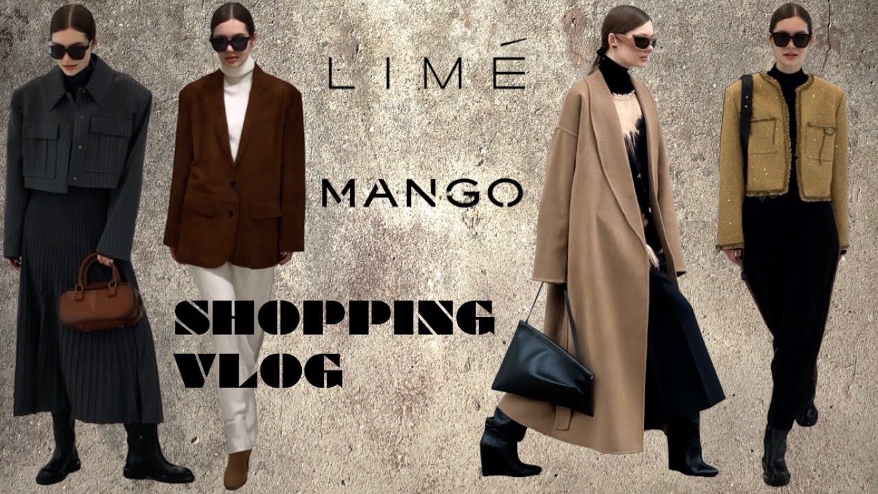 ШОППИНГ ВЛОГ // LIME, MANGO // 16 ГОТОВЫХ ОБРАЗОВ