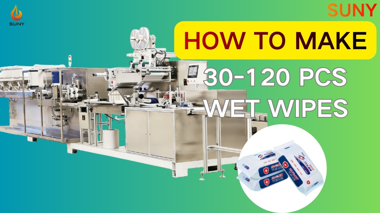 Full-Automatic 6-Lane Wet Wipes Machine | High-Speed & Cost-Effective