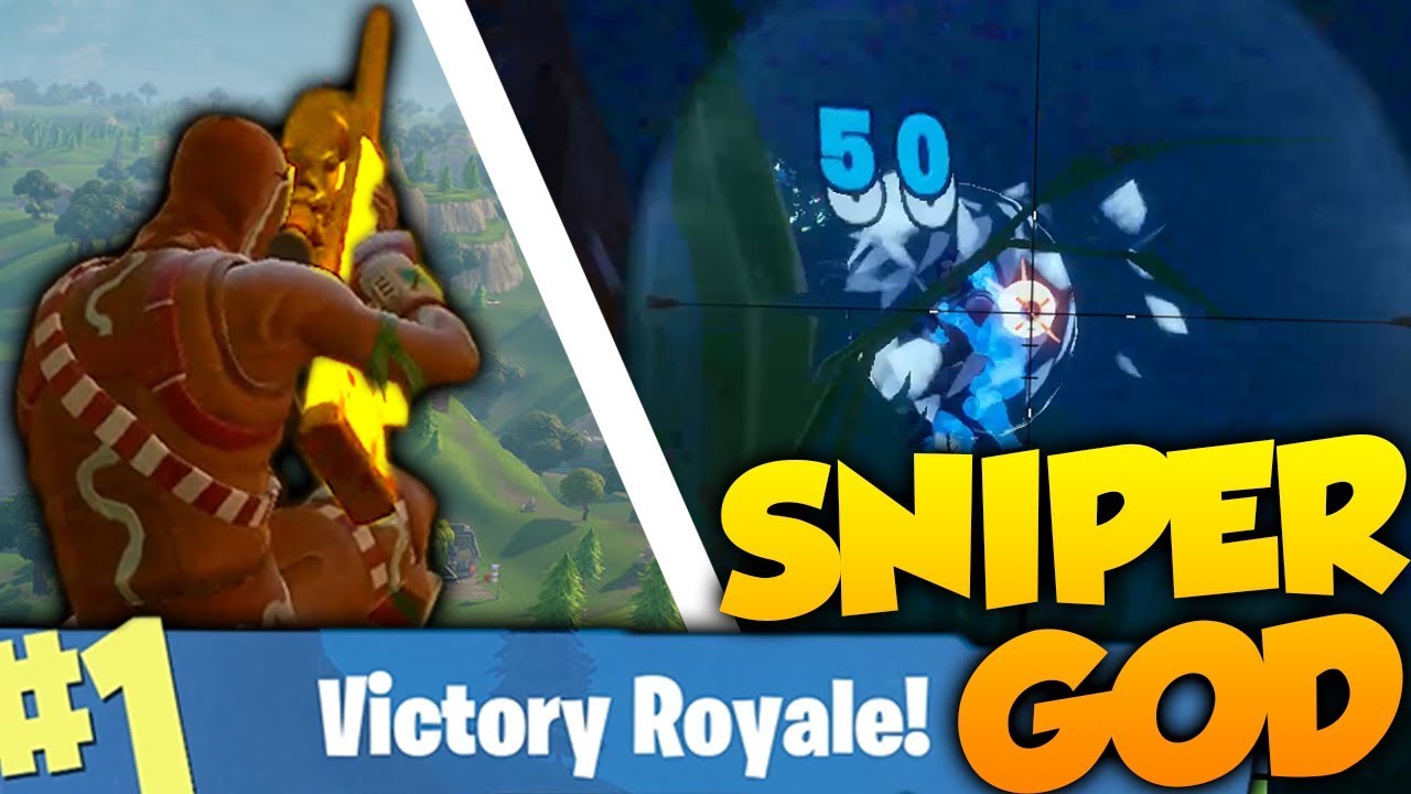 JAG ÄR HELT GALEN MED BOLT ACTION! (SNIPER) - FORTNITE PÅ SVENSKA