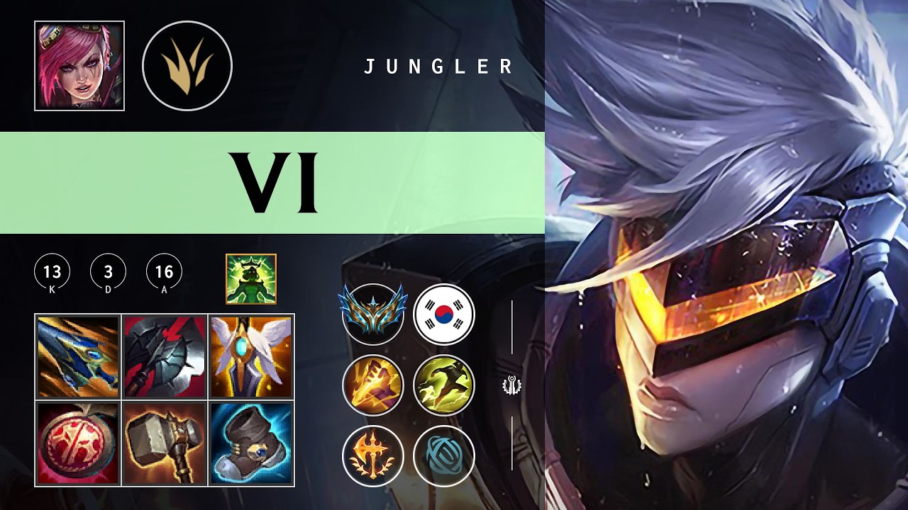 Vi Jungle vs Lillia - KR Challenger Patch 26.06