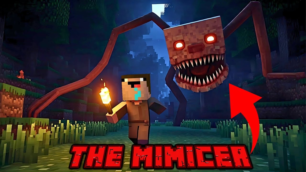 THE MIMICER 😱 Deadliest creature ever in Minecraft! !