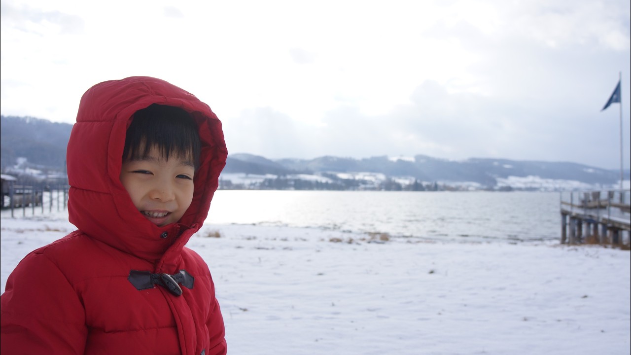 노엘이가 네살 때 방문한 독일 Wangen 입니다. Konstanz 가까운 곳입니다. Winter Wangen, Germany