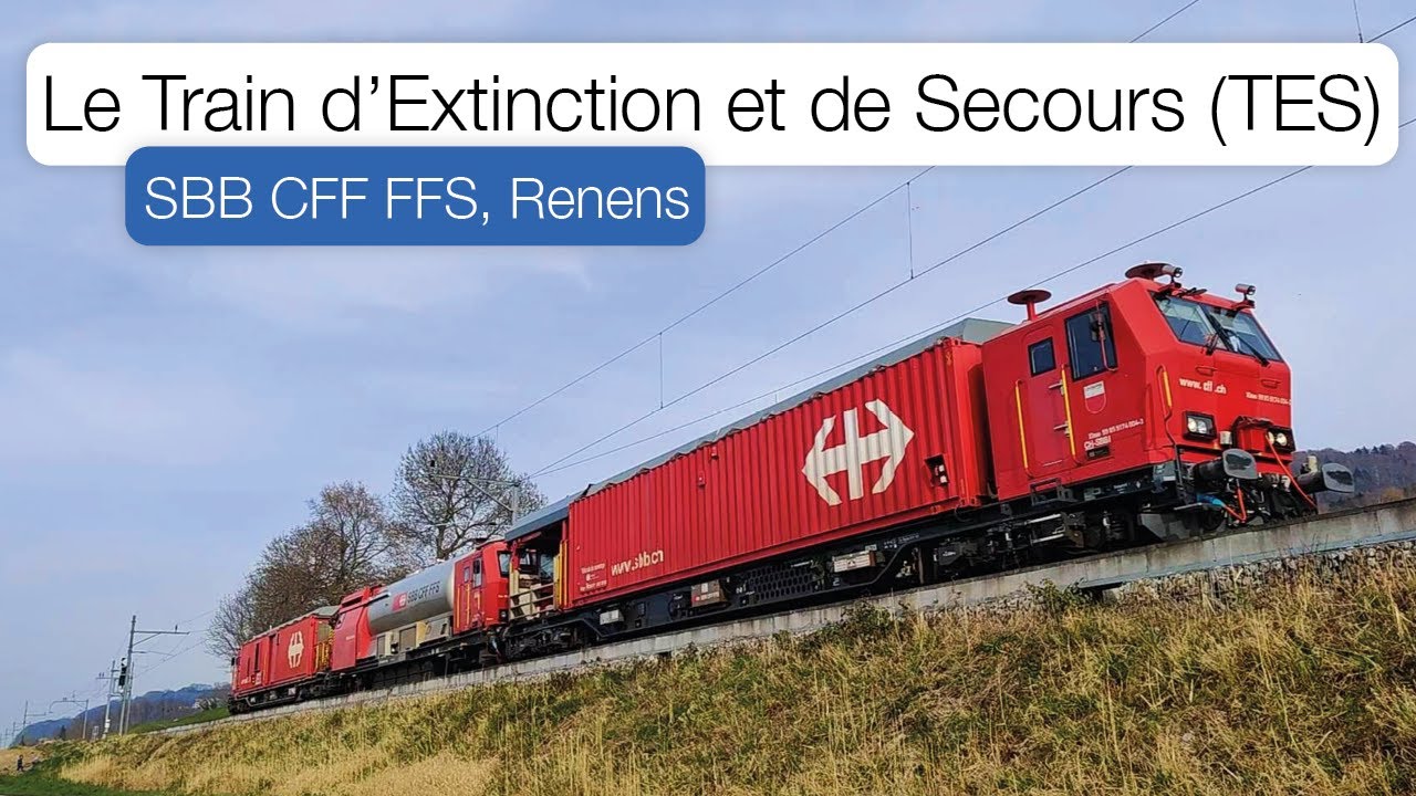 Exploitation : Le Train d'Extinction et de Secours (TES) - Chronique Rail One