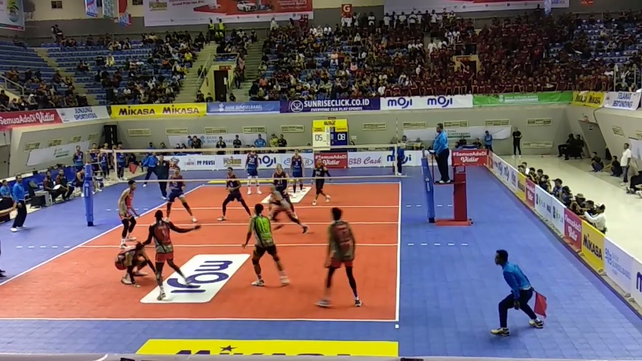 set ke 3 surabaya bin samator vs bni 46 seri 1 palembang