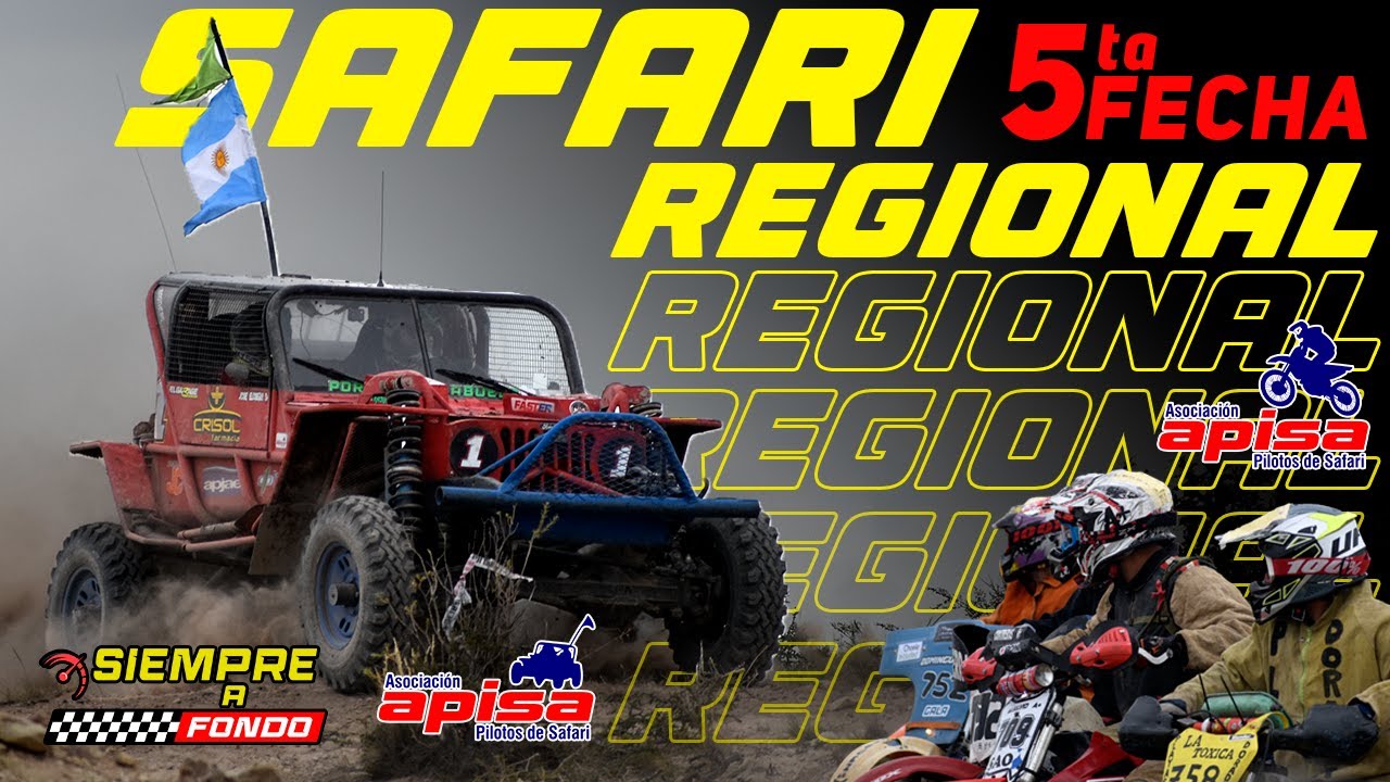 SAFARI REGIONAL - 5TA FECHA - SIERRA GRANDE (SÁBADO)